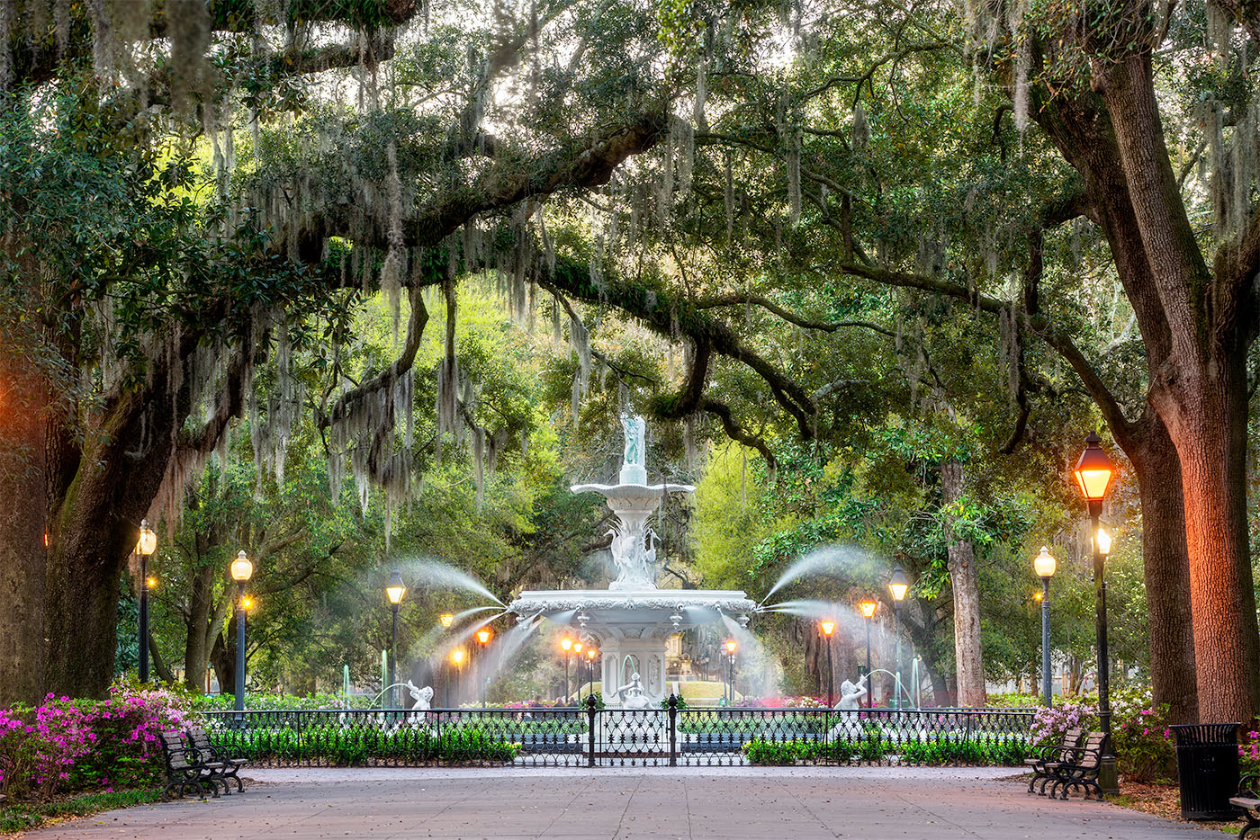 Forsyth park fountain