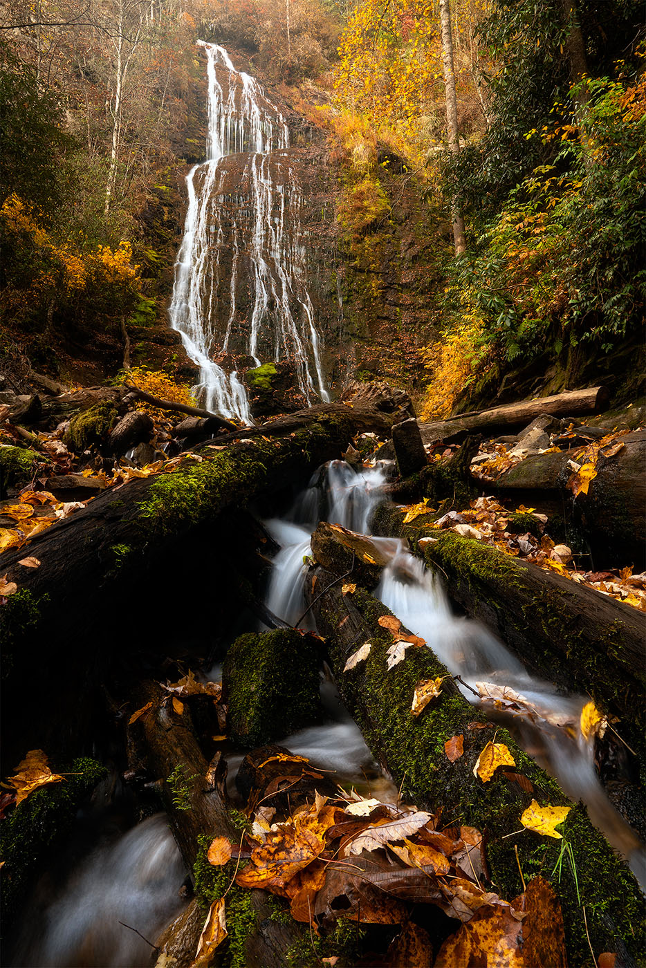 Mingo Falls in Cherokee